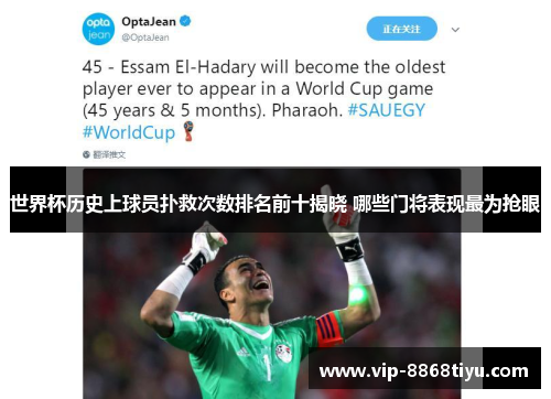 世界杯历史上球员扑救次数排名前十揭晓 哪些门将表现最为抢眼