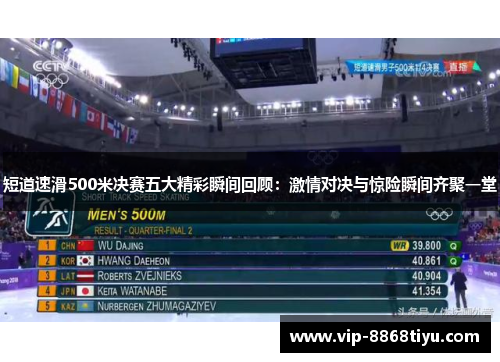 短道速滑500米决赛五大精彩瞬间回顾：激情对决与惊险瞬间齐聚一堂